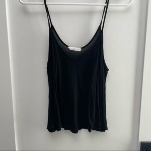 Lush swing cami in black